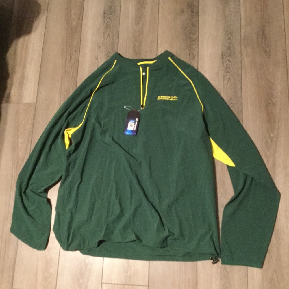 Oregon Ducks Pullover windbreaker NWT